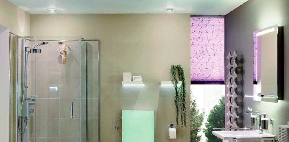 Configurez l'éclairage de votre niche de salle de bains 